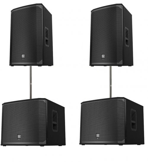 Apparatuur Electro-Voice EKX-15P speakers en 15sp subwoofers | SunlineMusic | Sound | Light | Entertainment